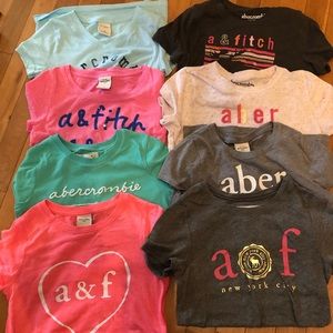 Abercrombie kids t-shirts